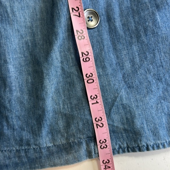 MAX JEANS BY MAX STUDIOS (NEW) MILITARY DOUBLE BREASTED TRENCH COAT SZ S - Picture 14 of 14